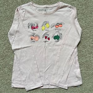 Gap Kids Pink Long Sleeve Shirt